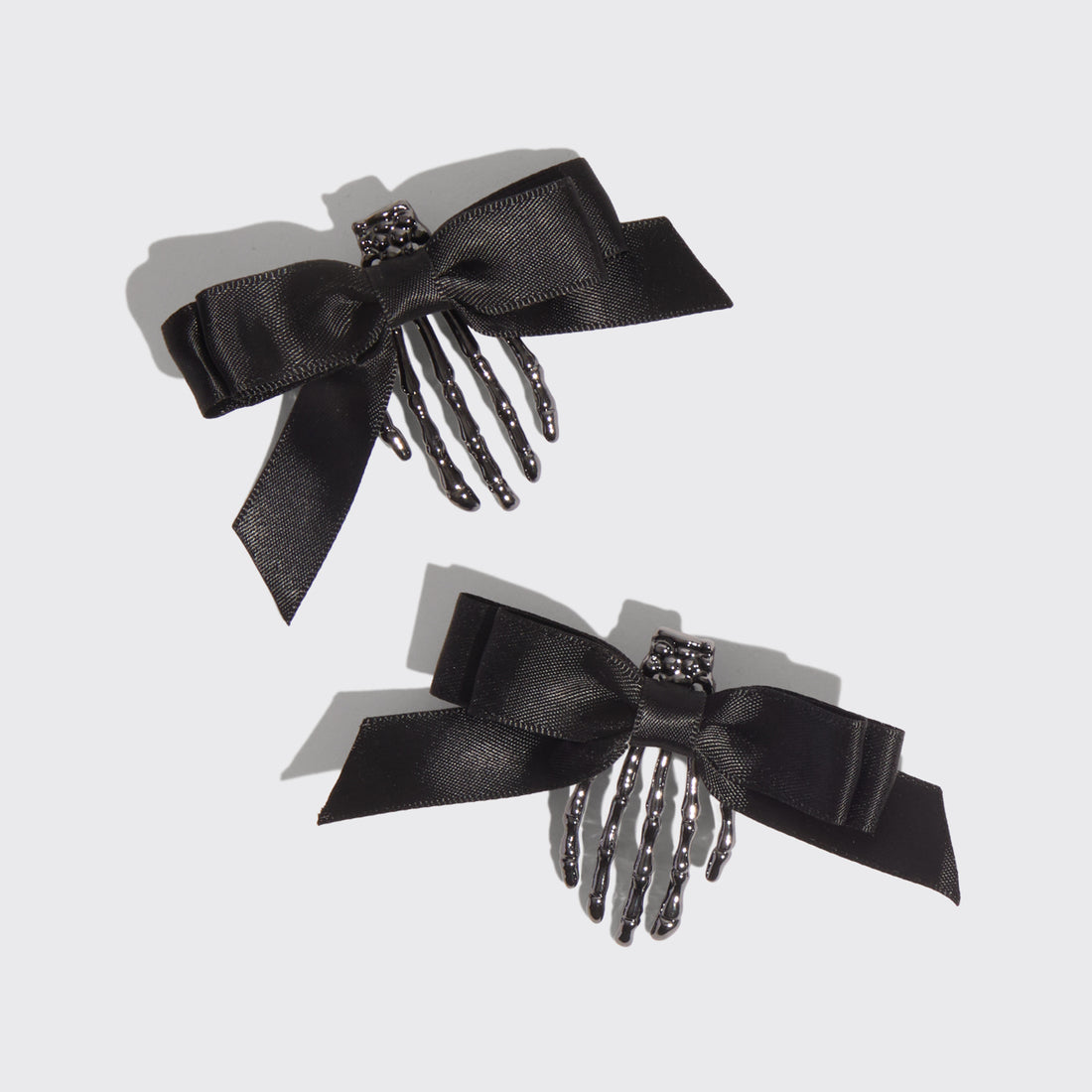 Skeleton Flat Claw Clips