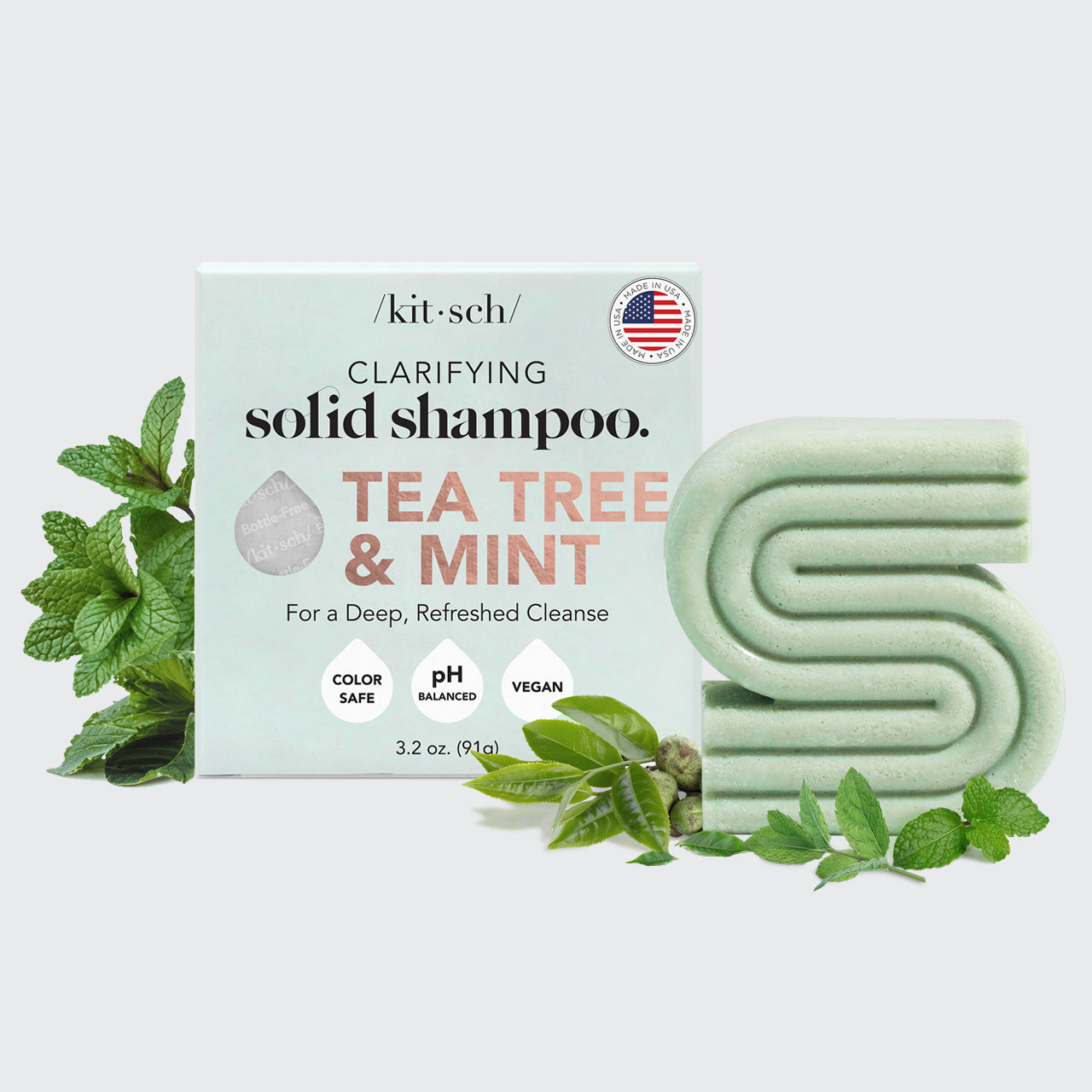 Tea Tree & Mint Clarifying Shampoo Bar
