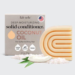 Coconut Oil Conditioner Bar for Dry Damaged Hair