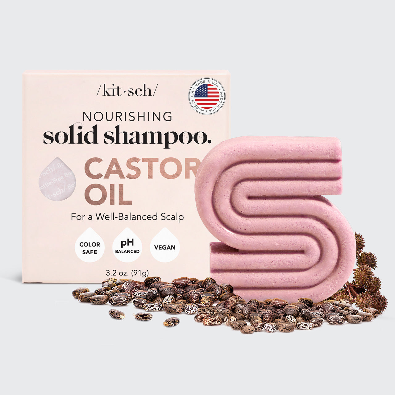 Castor Oil Nourishing Shampoo Bar