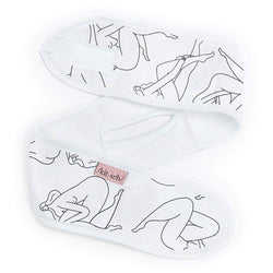 Microfiber Spa Headband - Body Positive Nude Figure Drawing