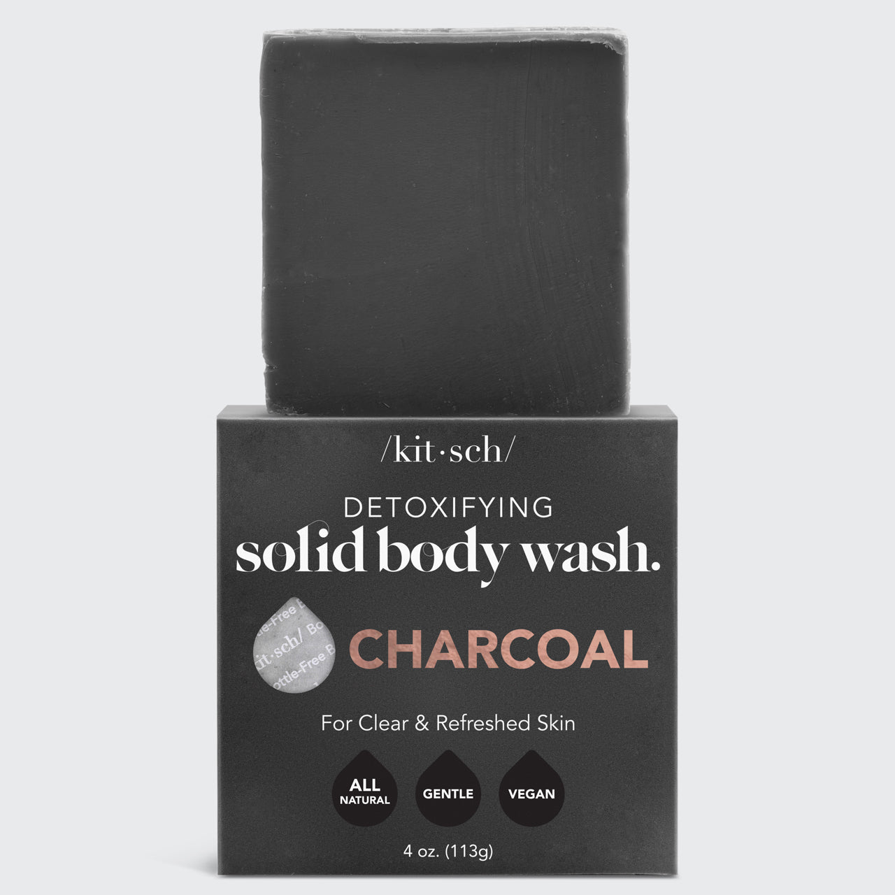 Charcoal Detoxifying Solid Body Wash