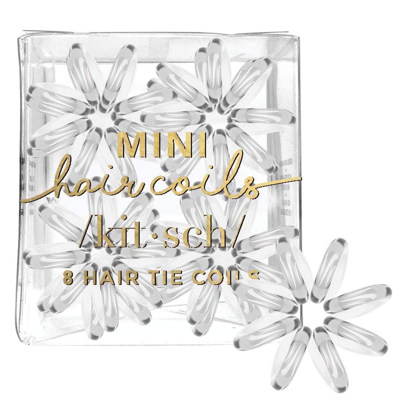 Mini Hair Coils - Transparent