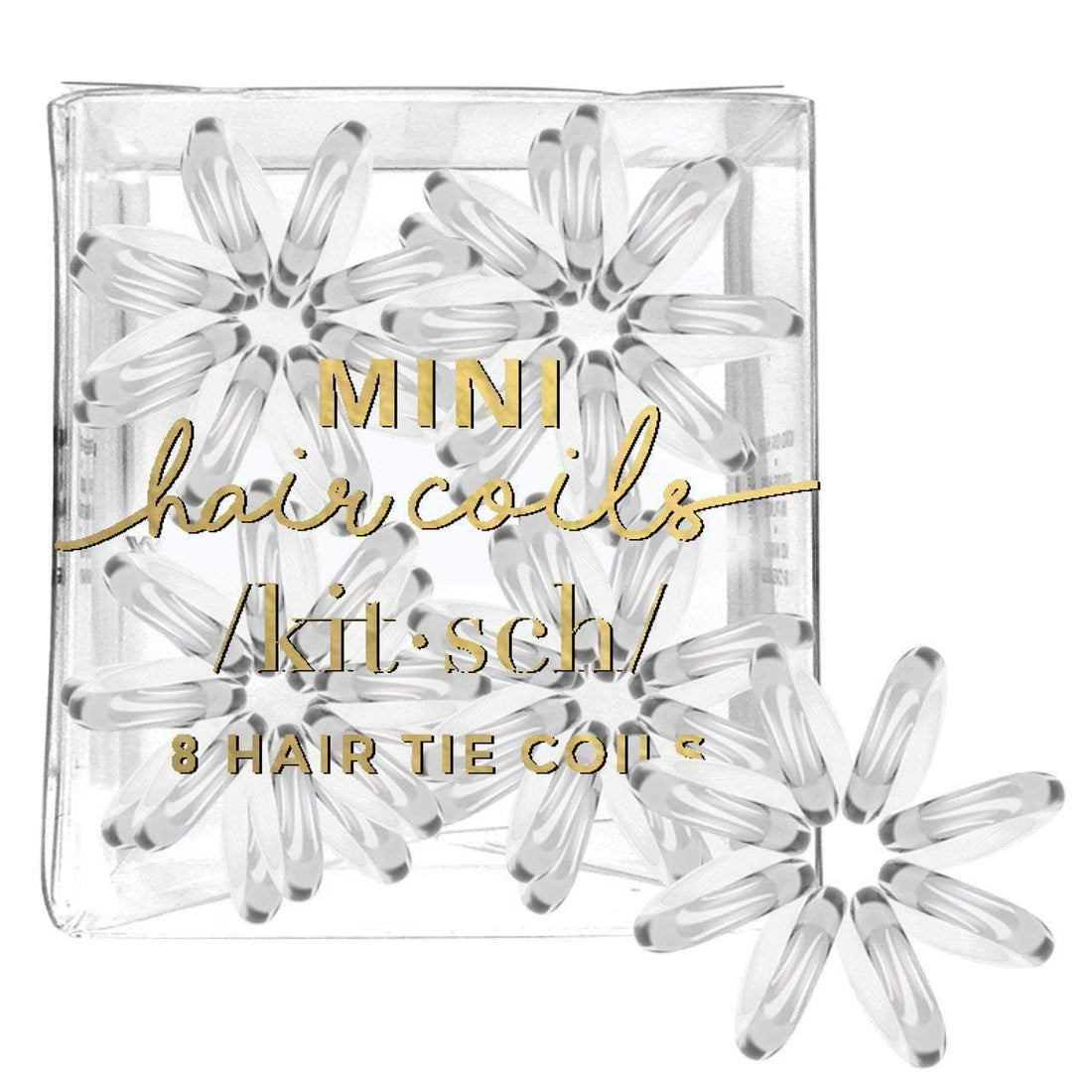 Mini Hair Coils - Transparent