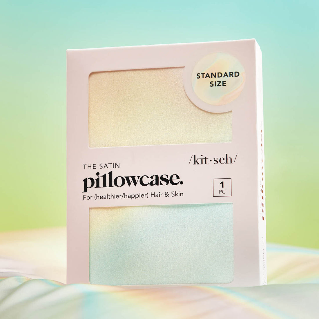 Satin Pillowcase in Aura