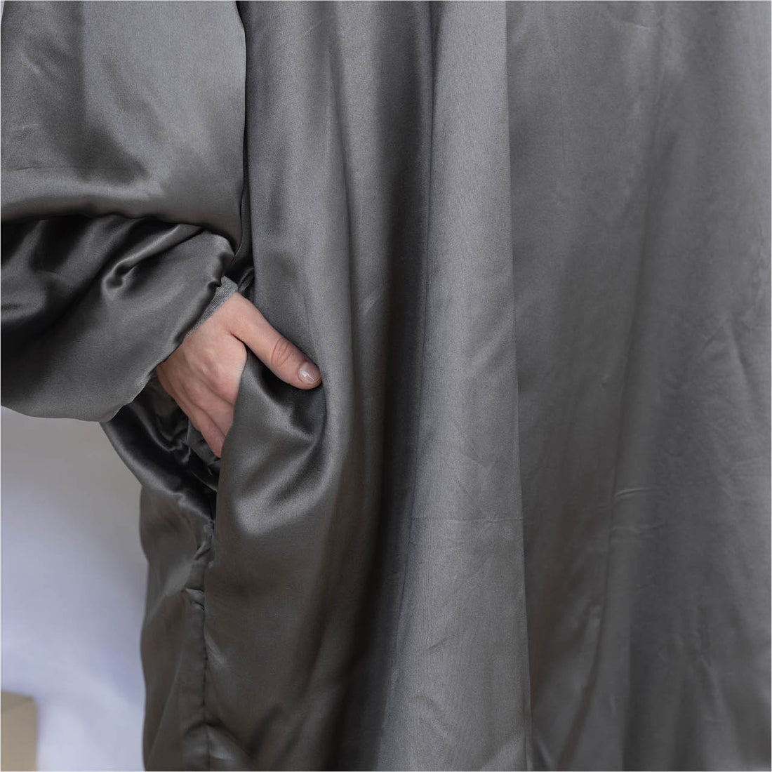 Charcoal Satin Glazey