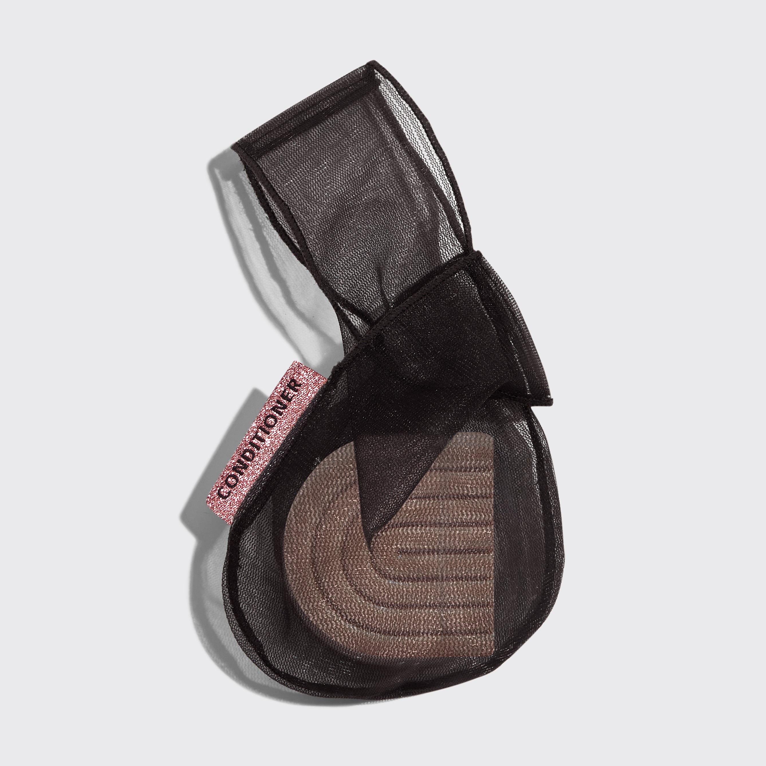 Recycled Fabric Conditioner Bar Saver Bag- Black