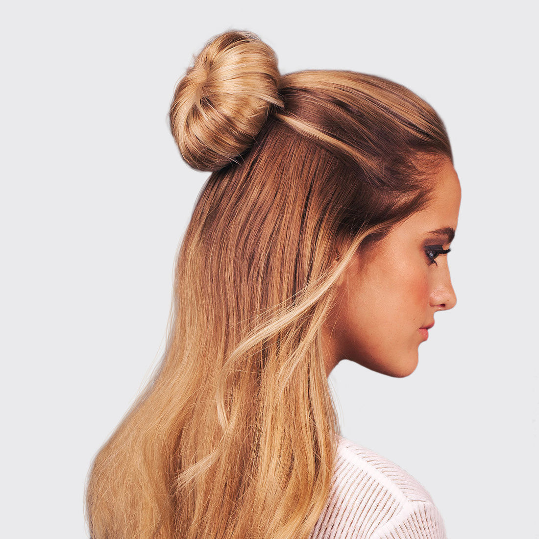 Large Bun Form - Blonde
