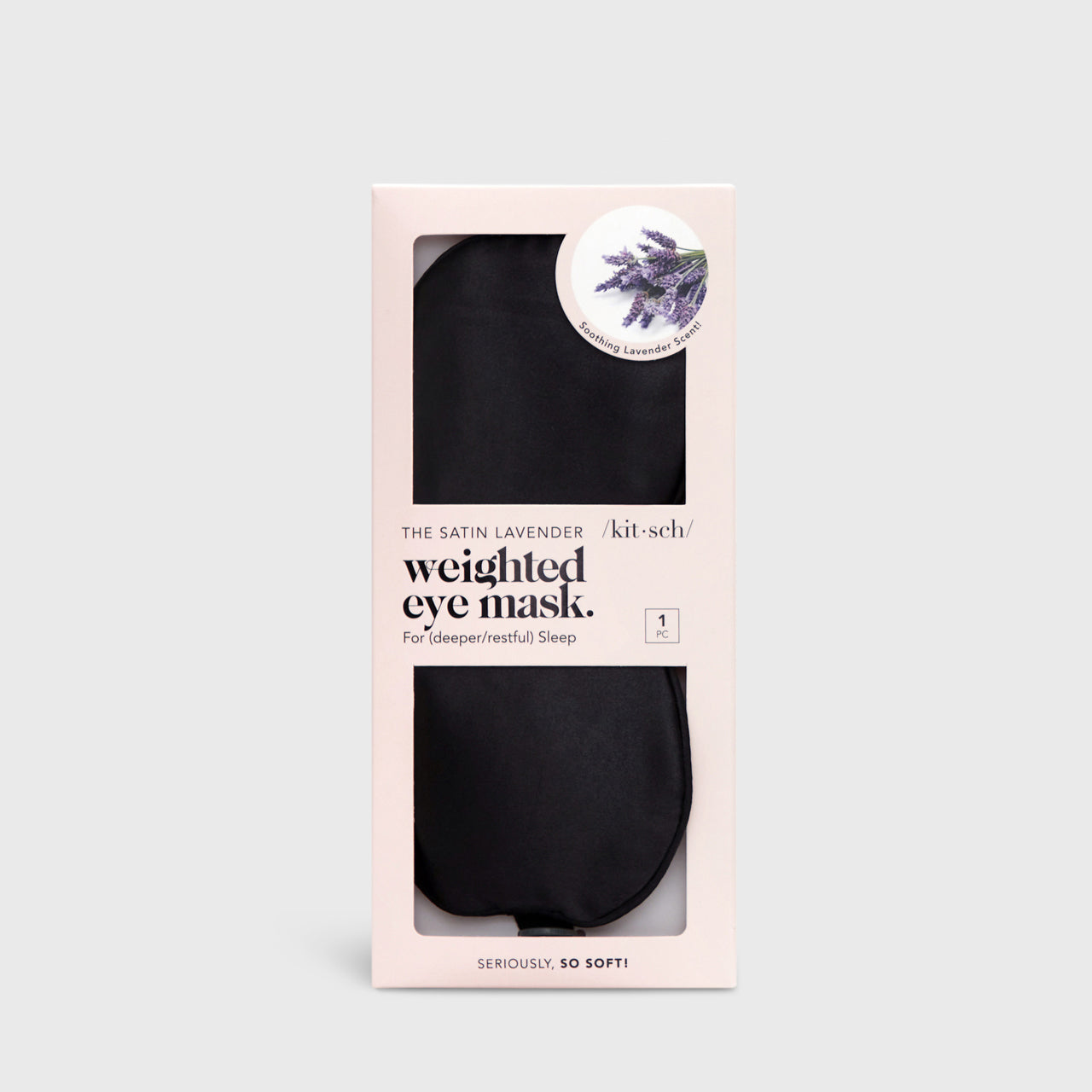 Lavender Scented Satin Weighted Eye Mask