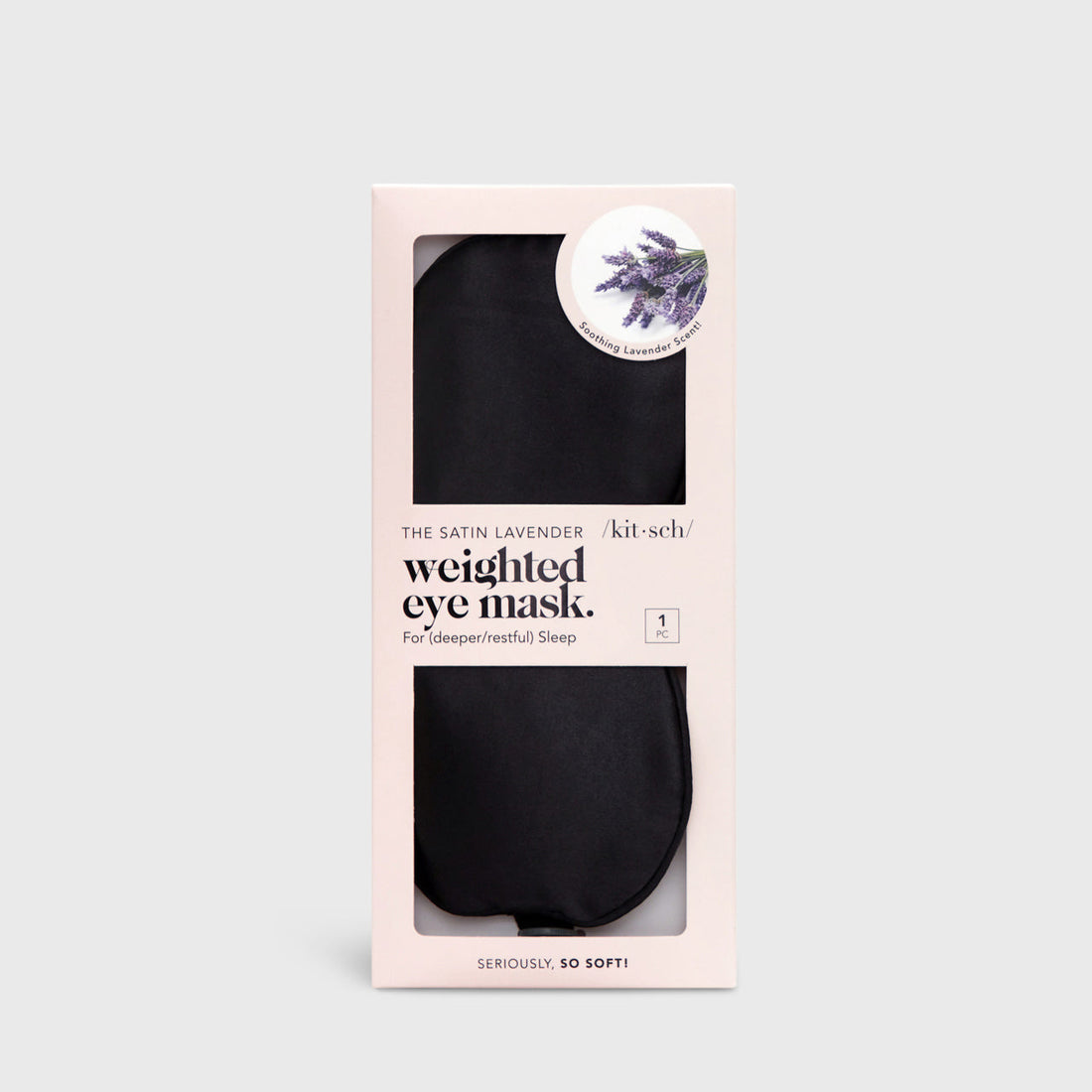 Lavender Scented Satin Weighted Eye Mask