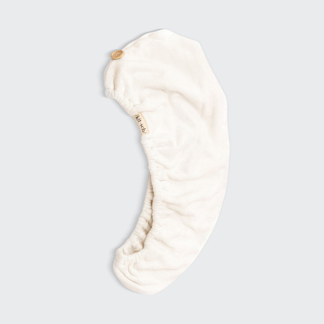 Organic Bamboo Hair Towel - White