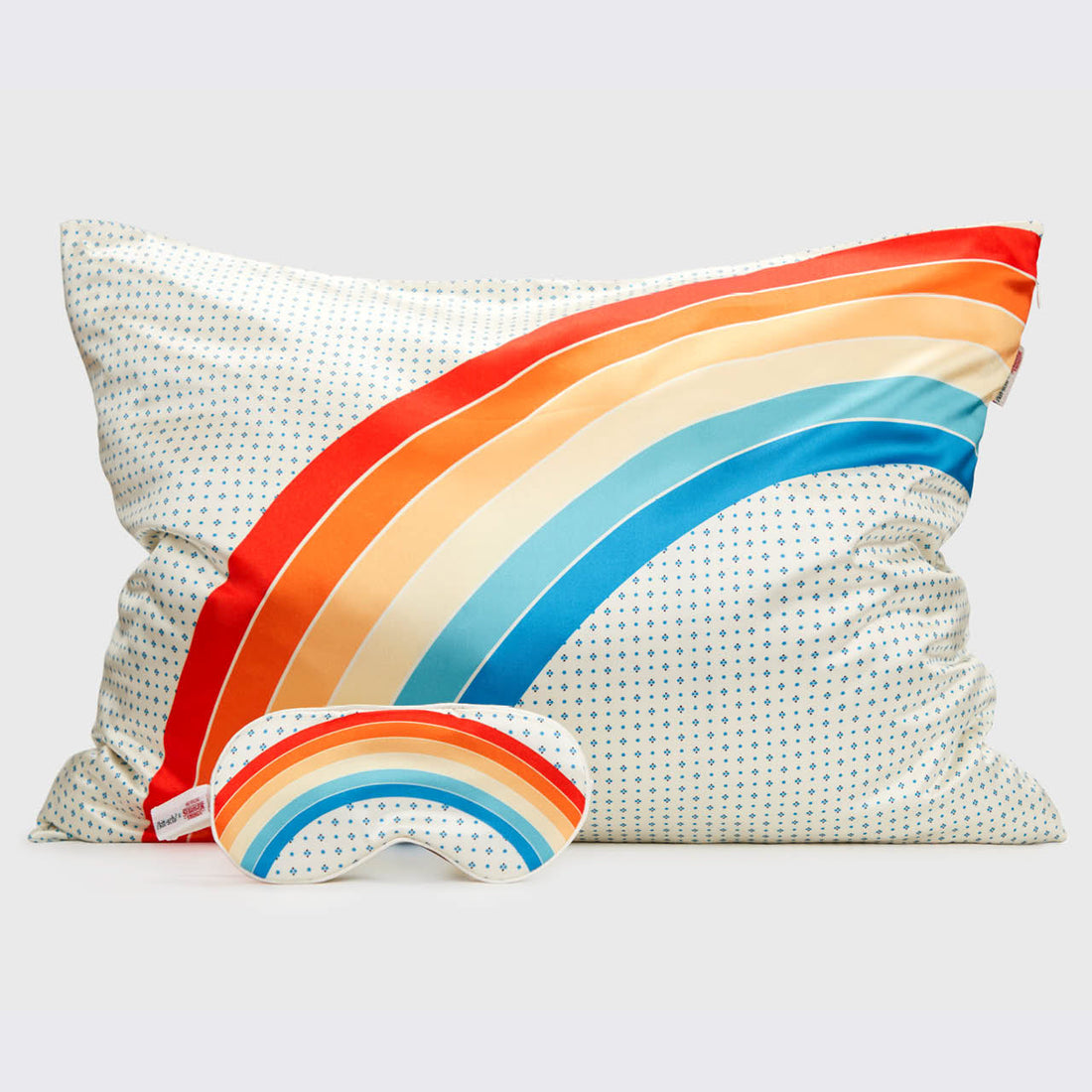 Stranger Things X Kitsch Rainbow Room Pillowcase + Eye Mask 2pc Set