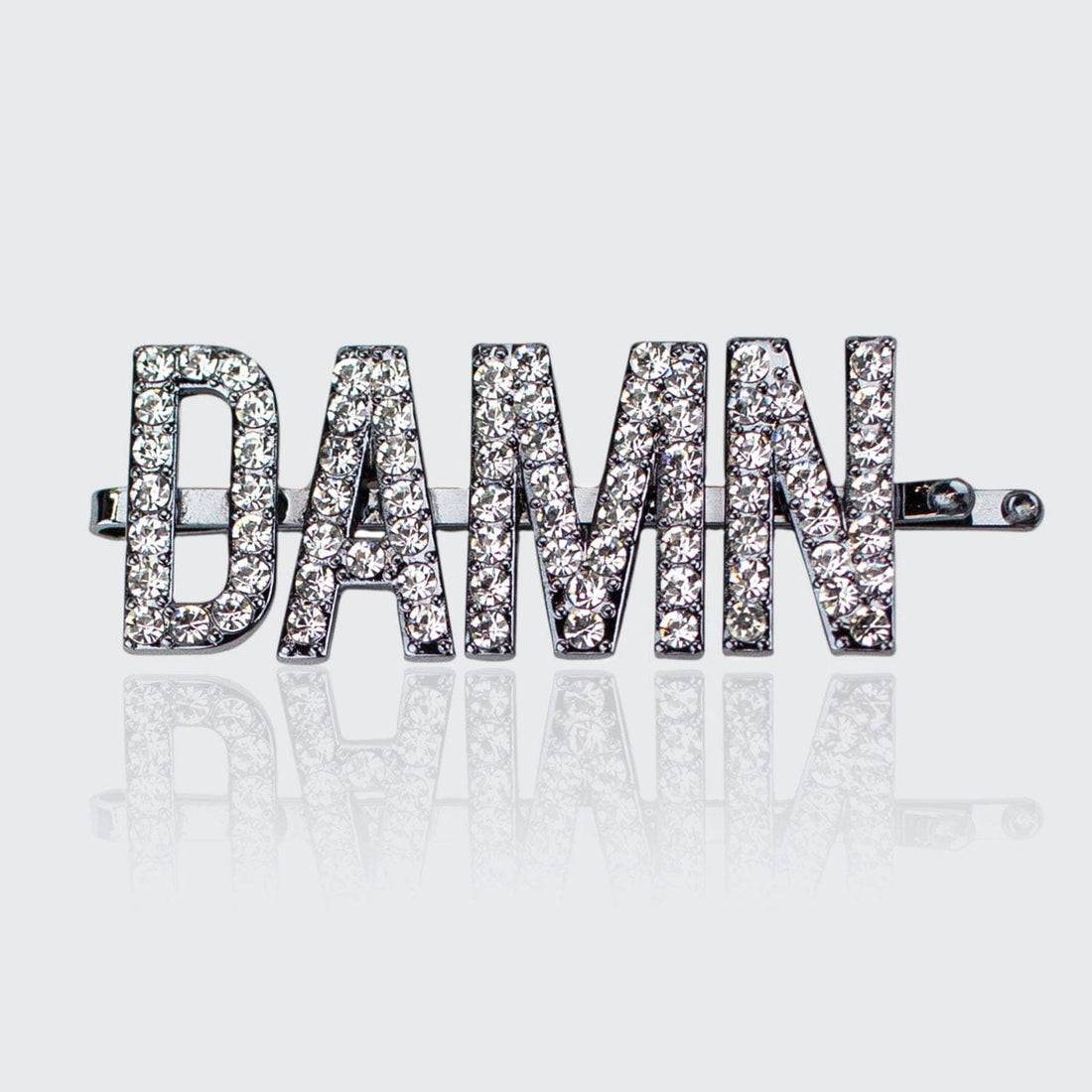 Rhinestone "Damn" Bobby Pin