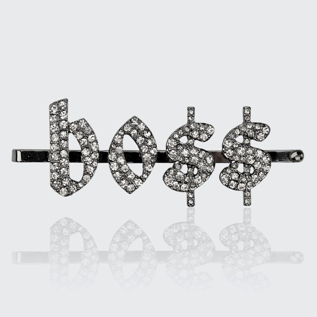 Bo$$ Rhinestone Bobby Pin