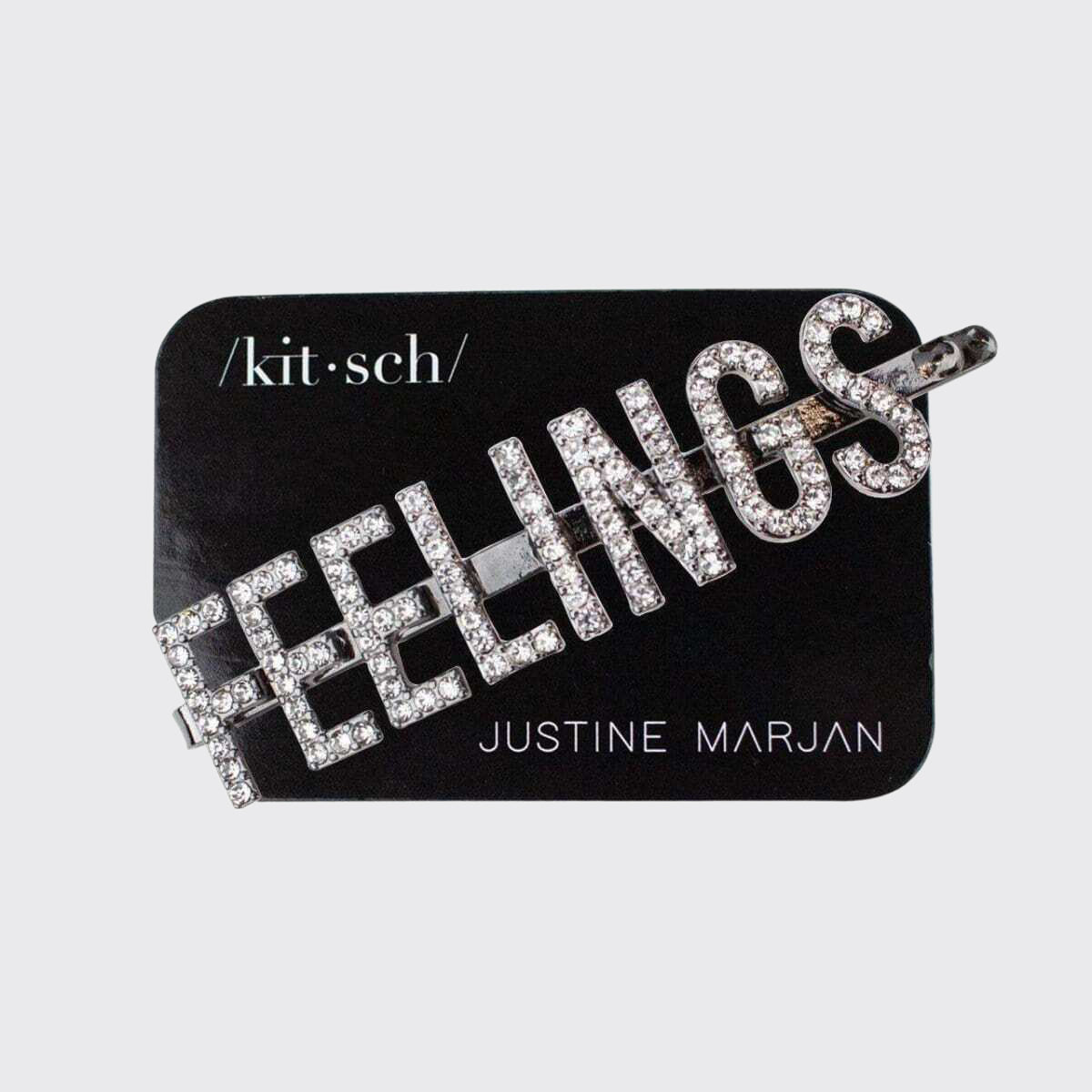 Feelings Rhinestone Bobby Pin