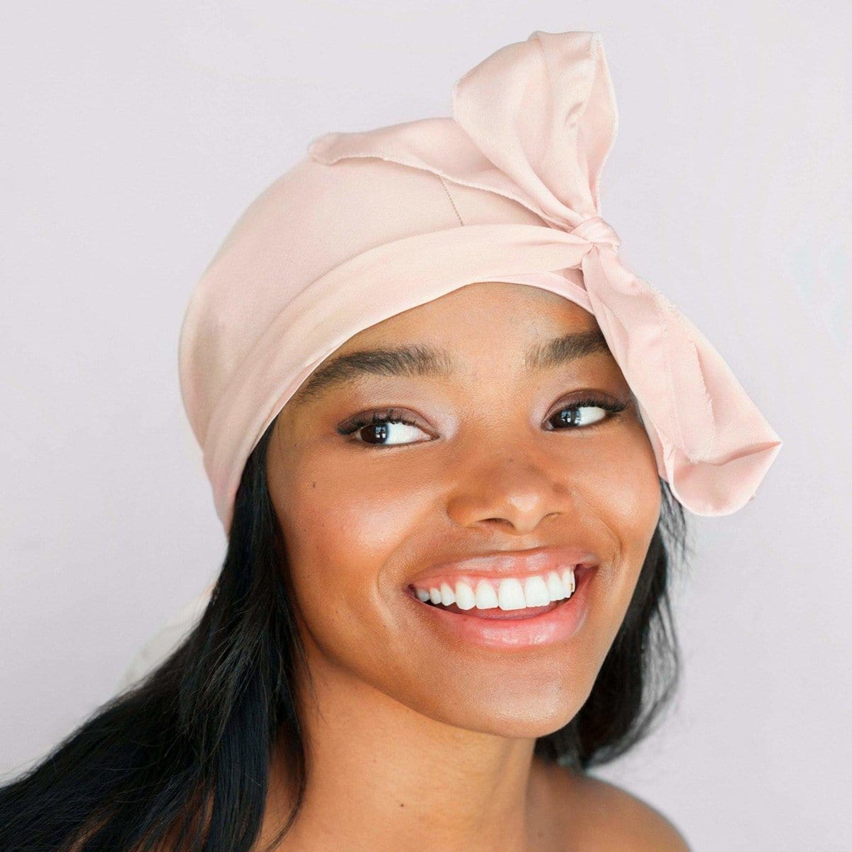 Satin Sleep Cap - Blush