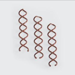 Brown Bun Twists 3pc Set