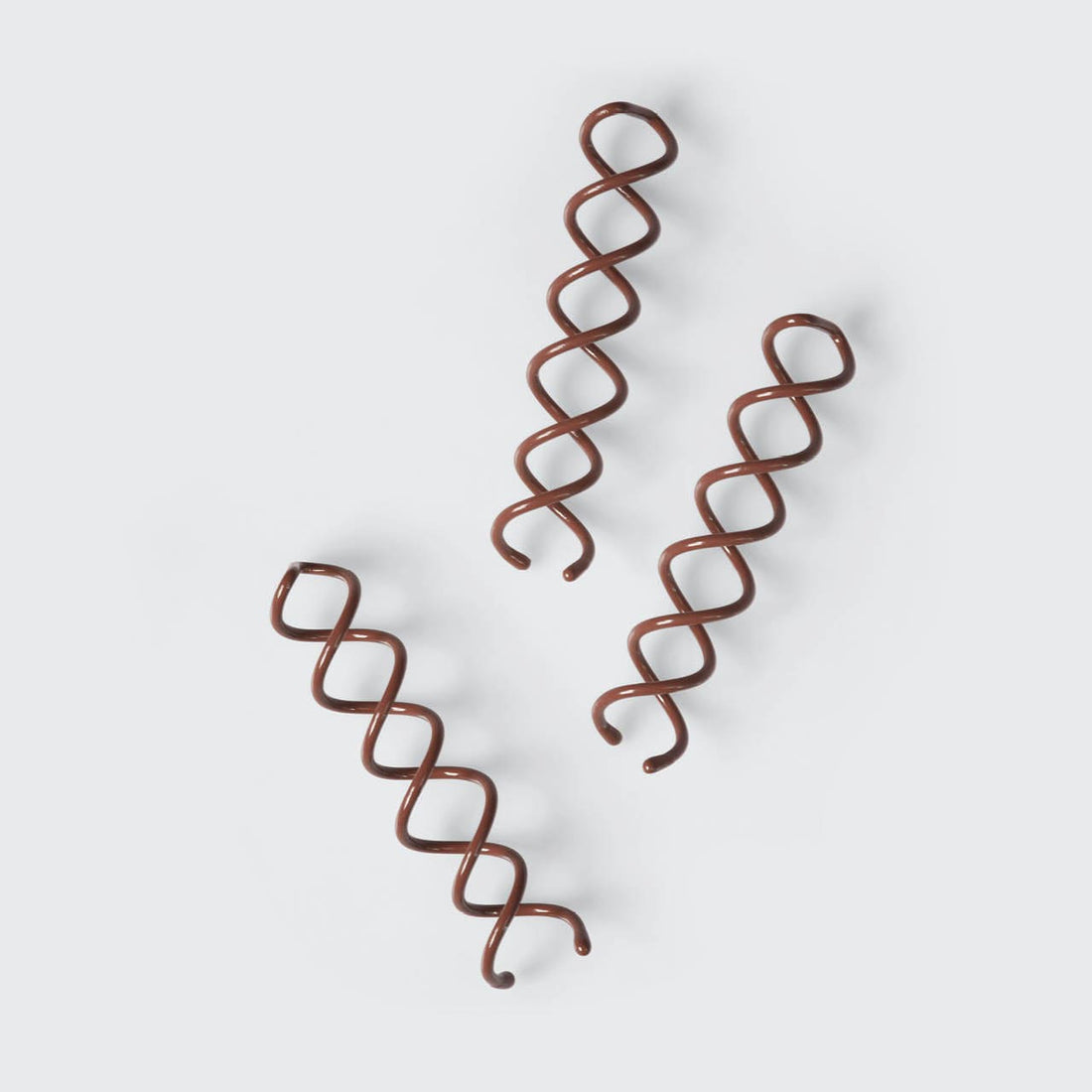 Brown Bun Twists 3pc Set