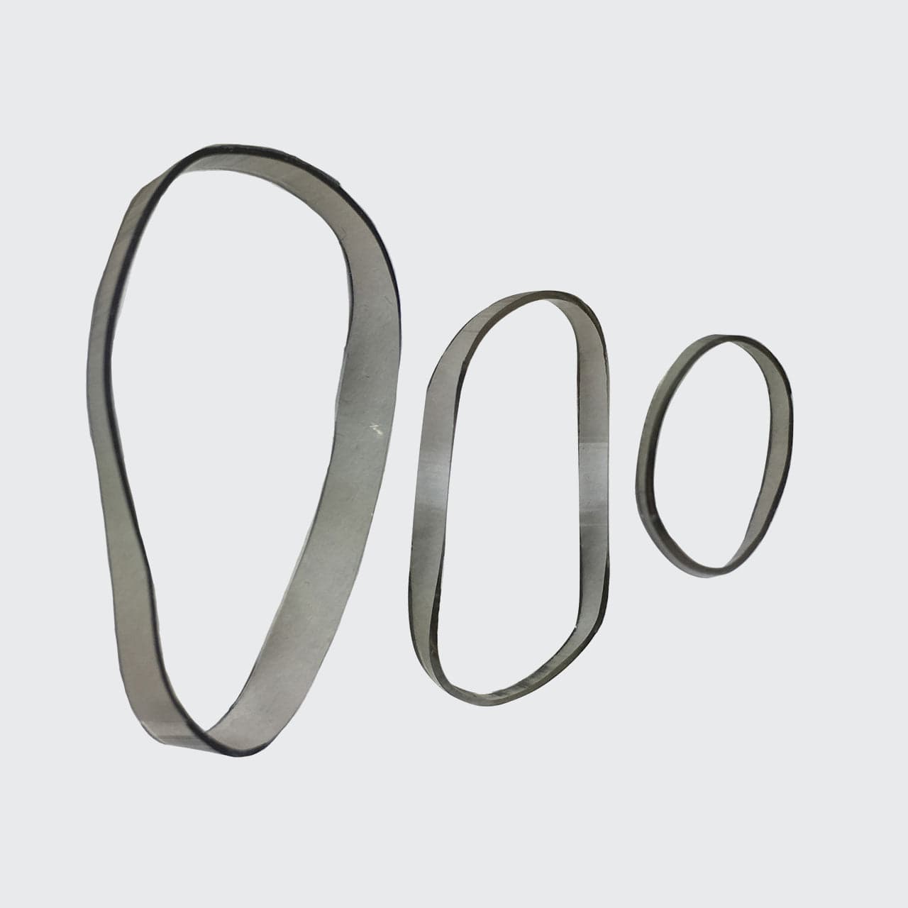 Brown No-Snag Elastics 100pc Set