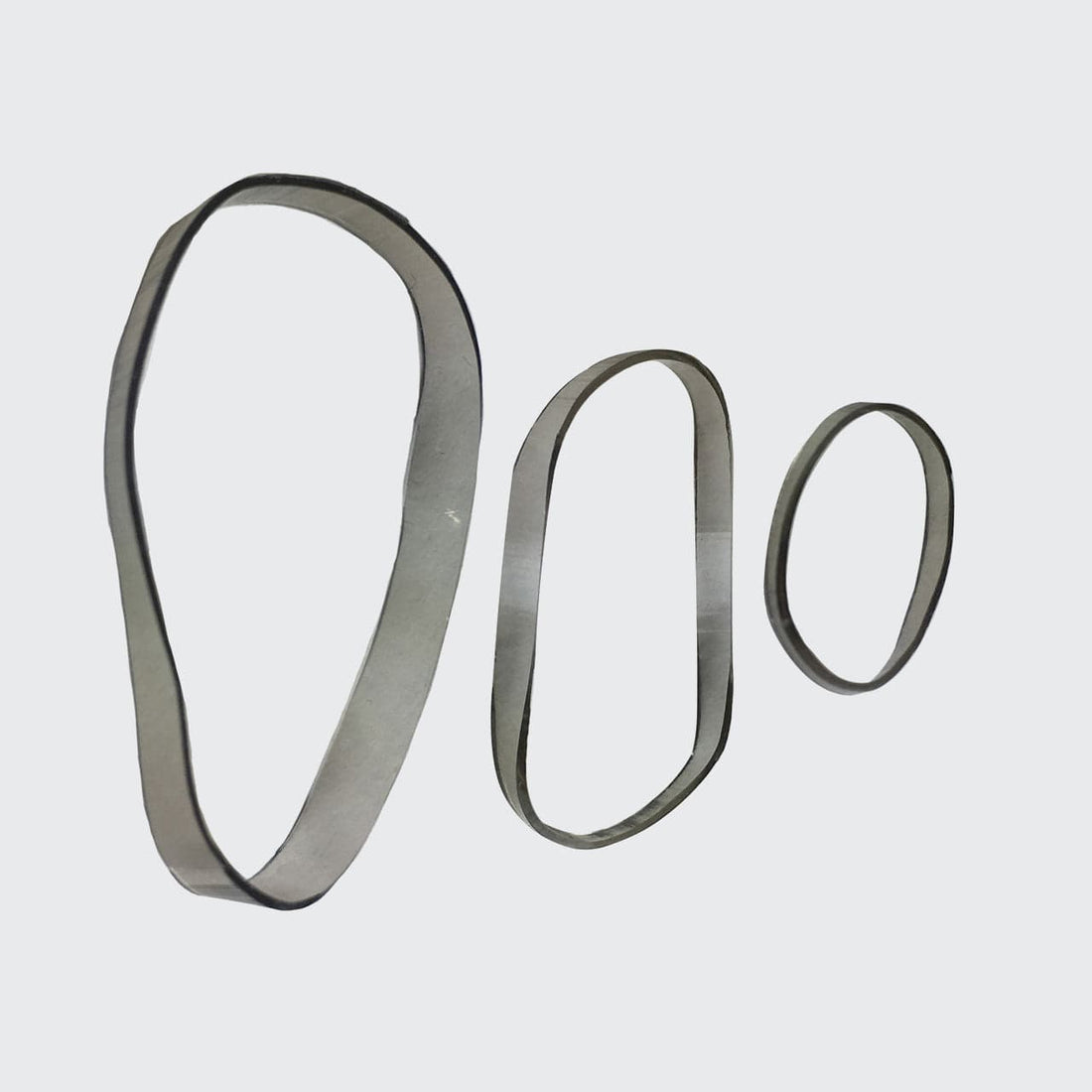 Brown No-Snag Elastics 100pc Set