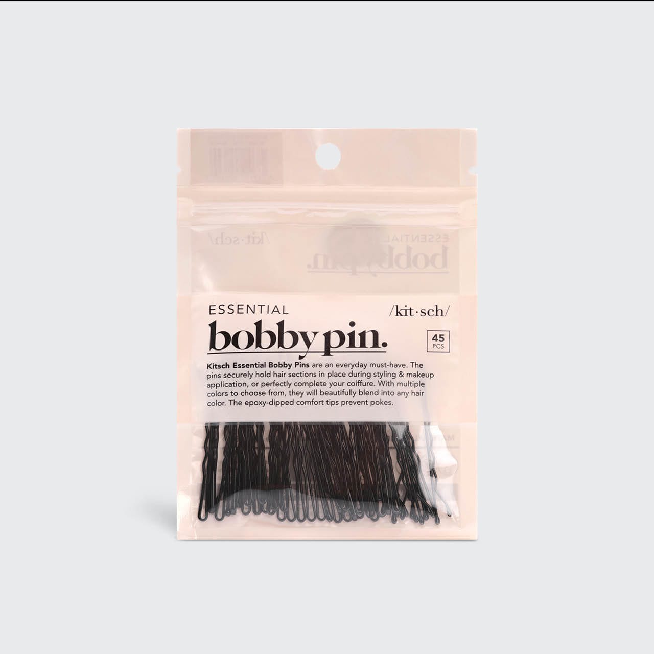 Brown Bobby Pins 45pc Set