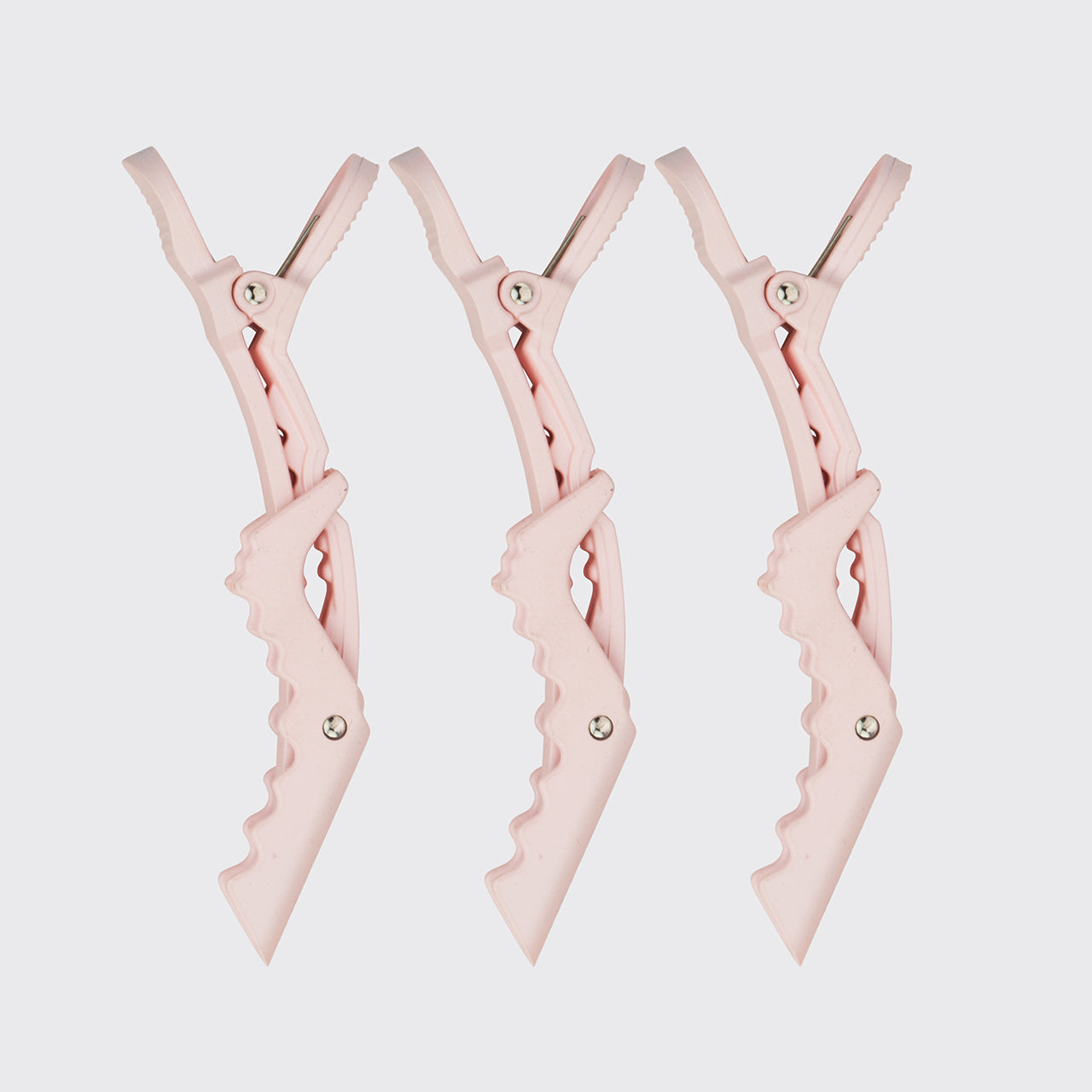 Multicolor No-Slip Crocodile Clips 3pc Set