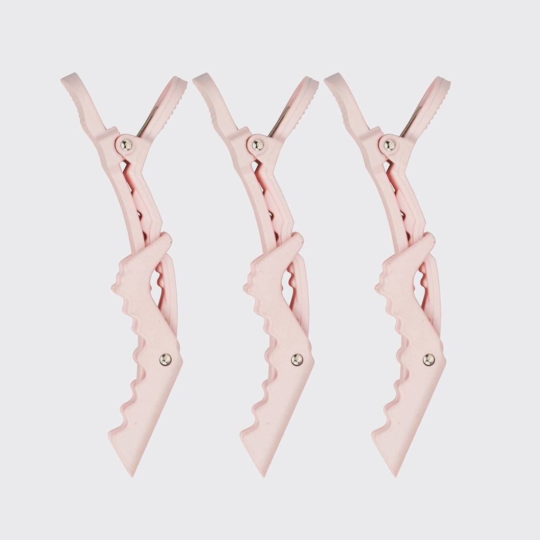 Multicolor No-Slip Crocodile Clips 3pc Set