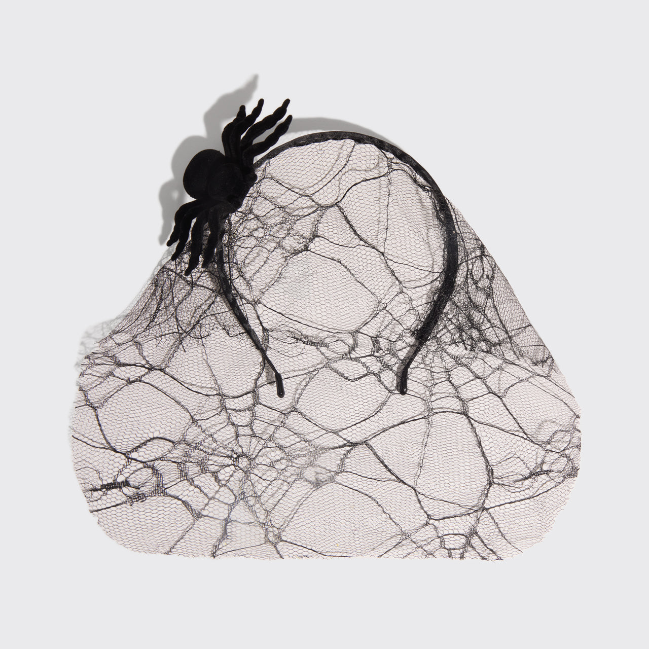 Spiderweb Veil Headband