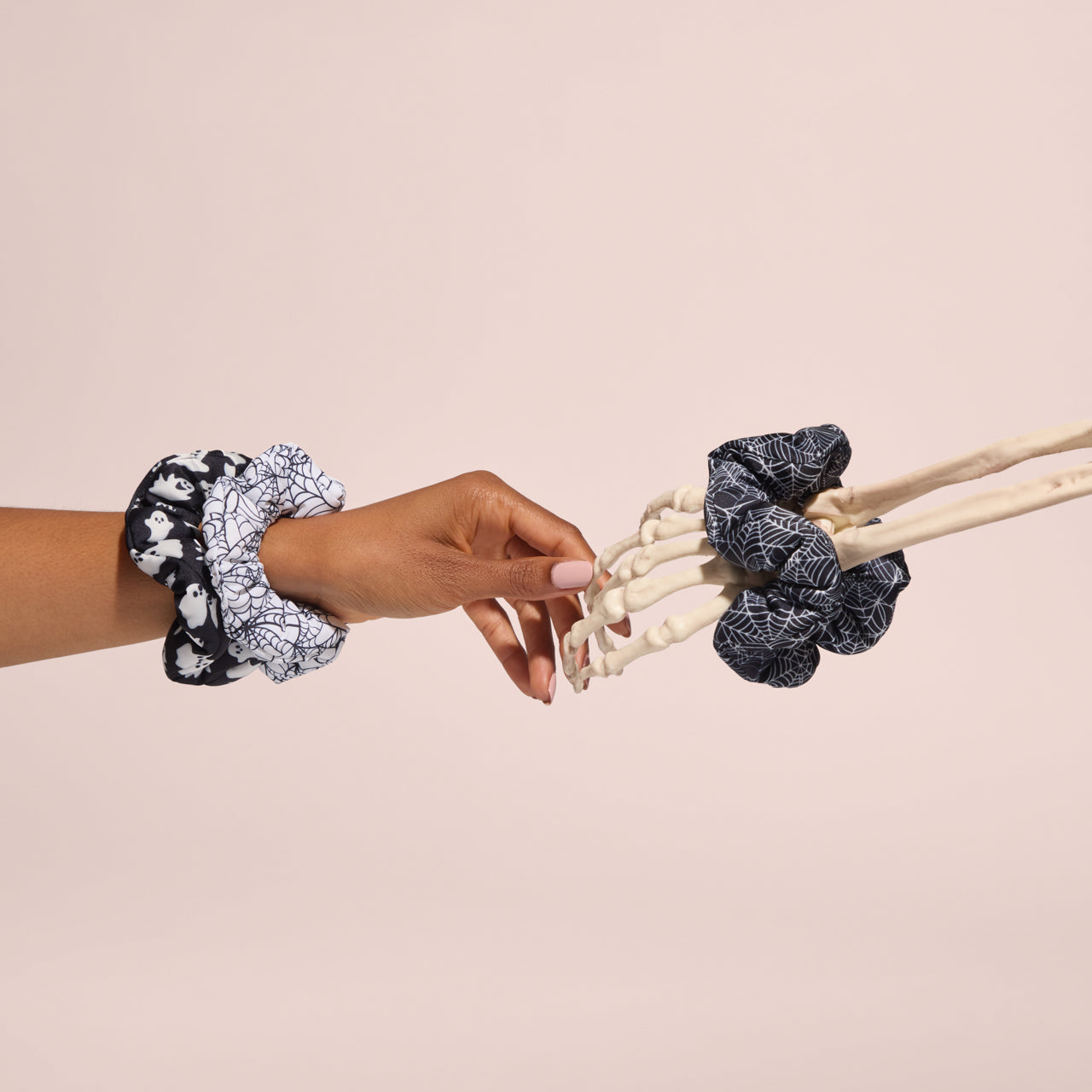 Spiderweb Cloud Scrunchies