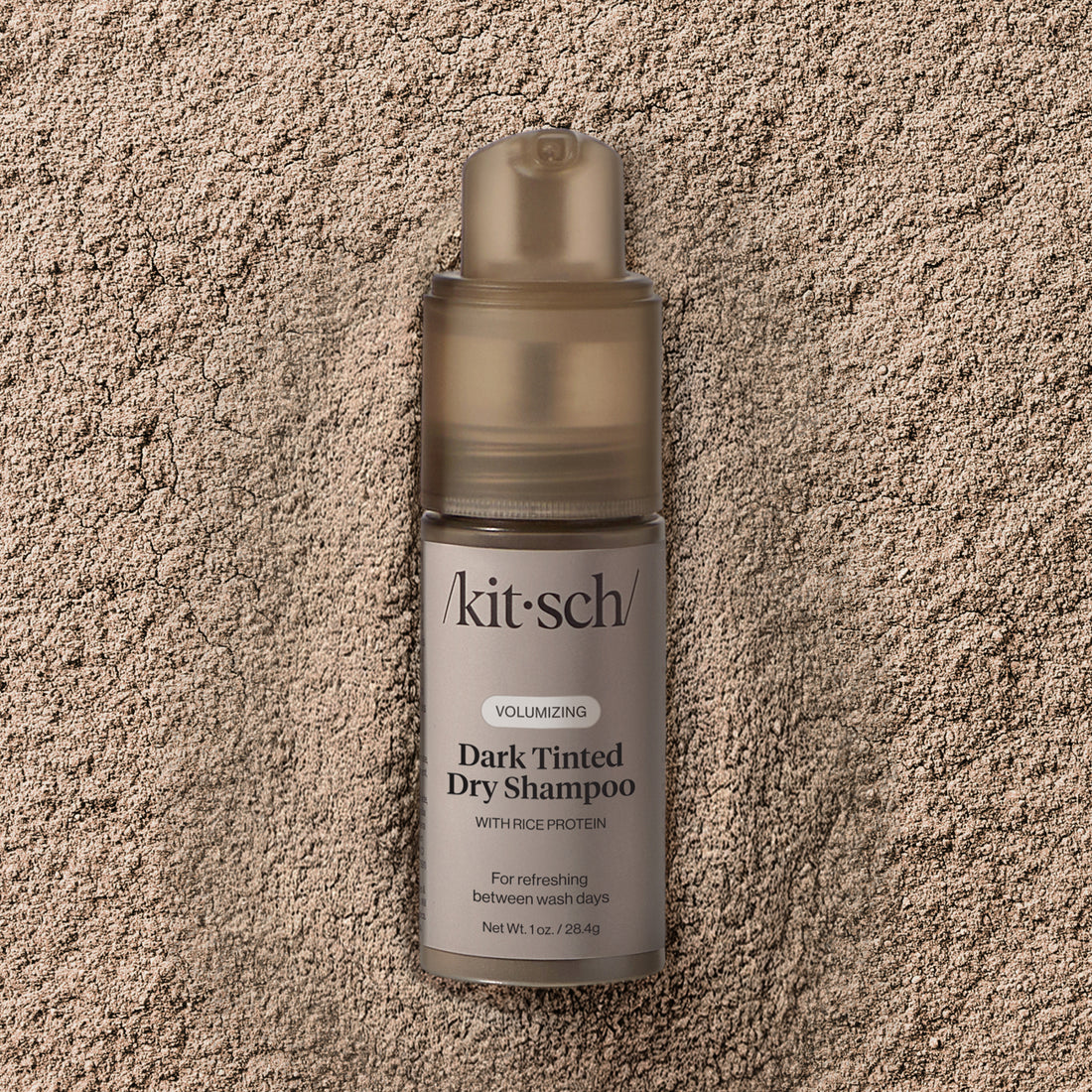 Volumizing Rice Protein Dry Shampoo - Dark Tinted 1 oz
