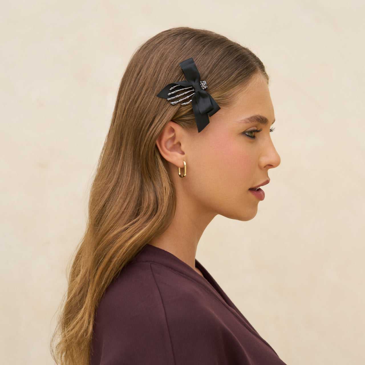 Skeleton Flat Claw Clips