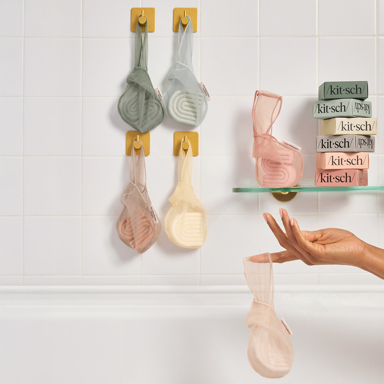 Castor Oil Conditioner Bar Saver Bag