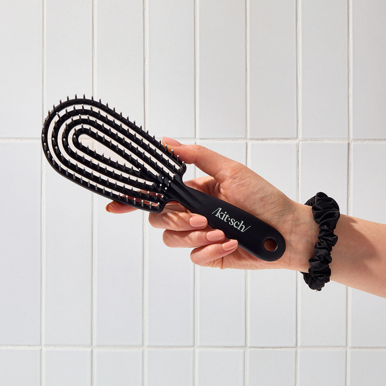 Black Detangling Flexi Brush