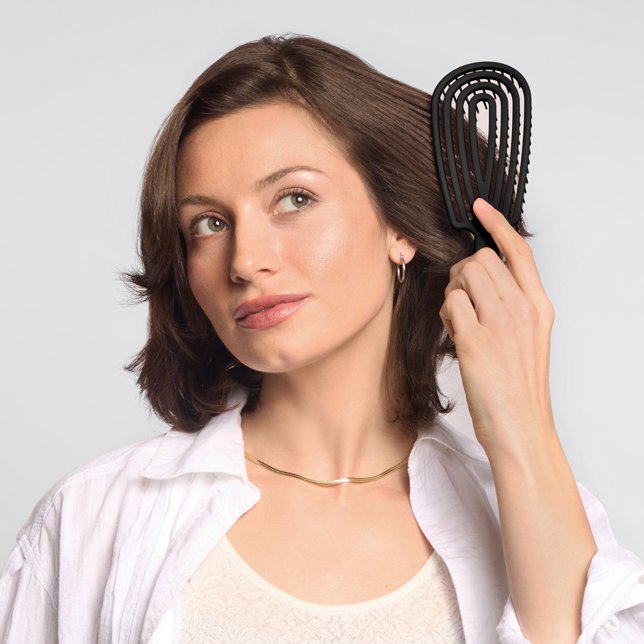 Black Detangling Flexi Brush