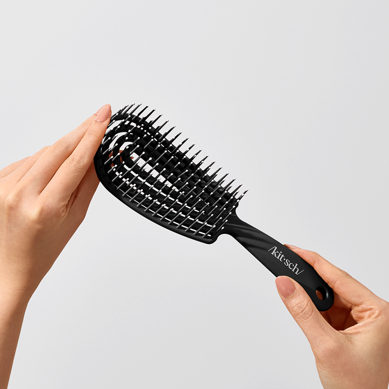 Black Detangling Flexi Brush