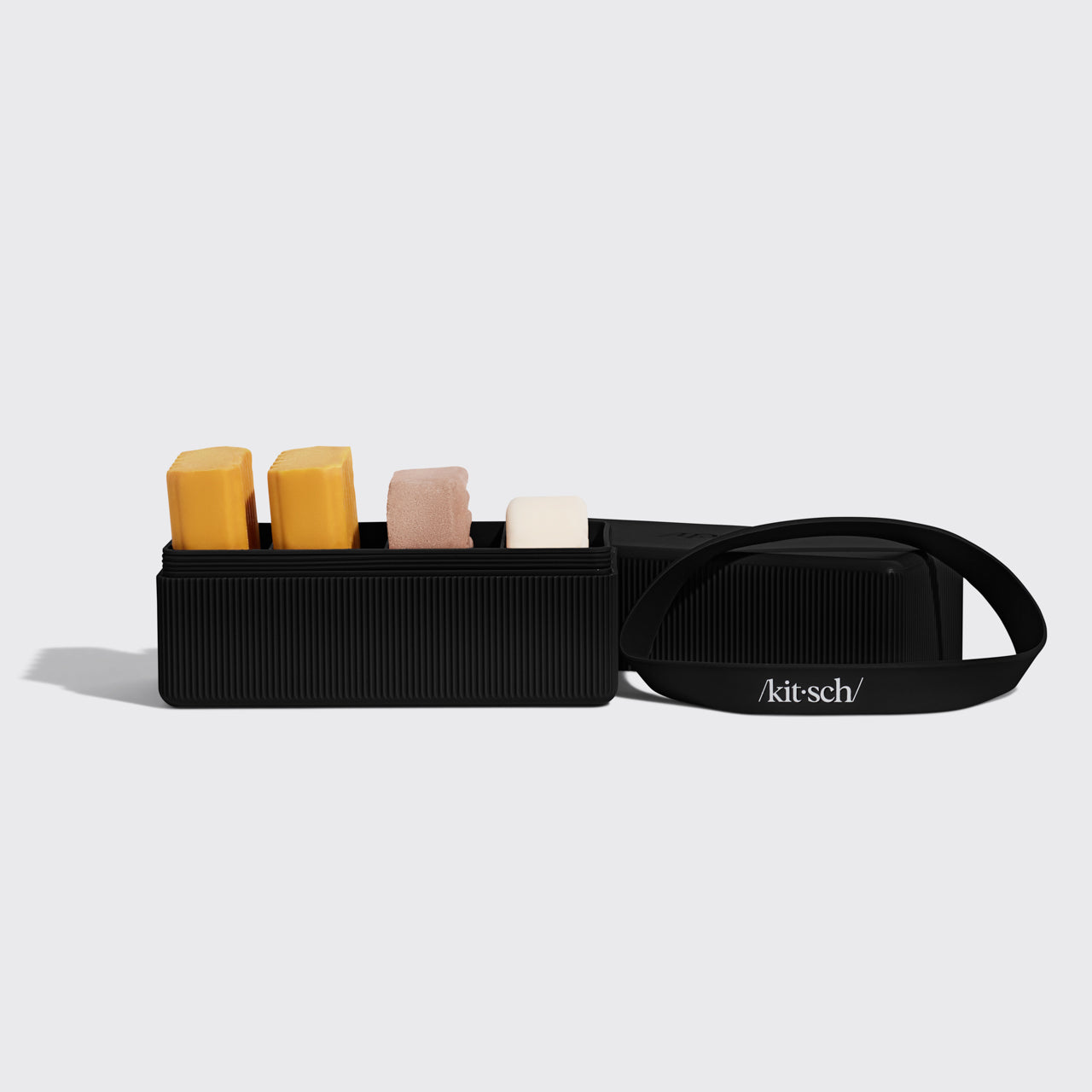 4-Compartment Travel Case - Black