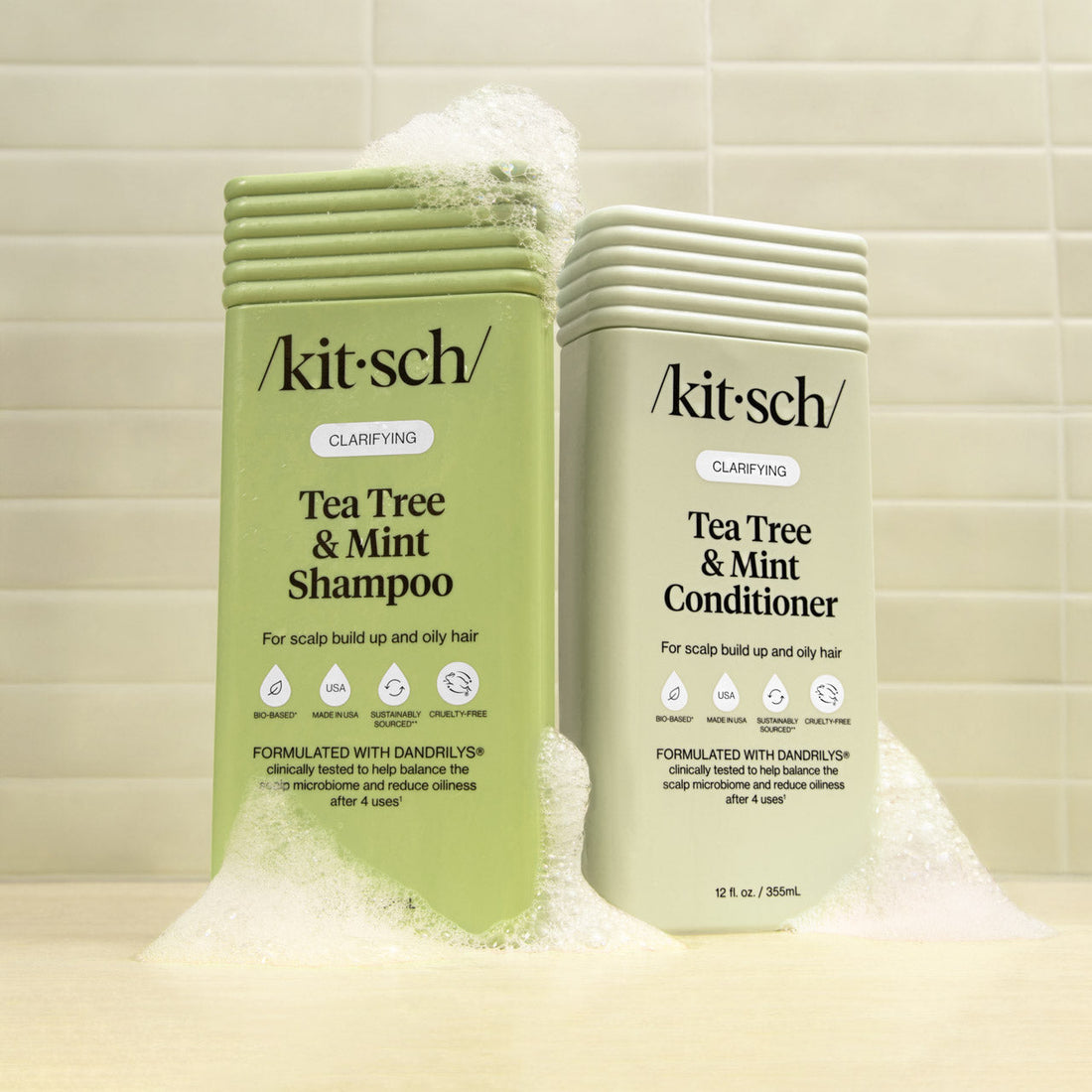 Clarifying Tea Tree & Mint Shampoo & Conditioner Combo