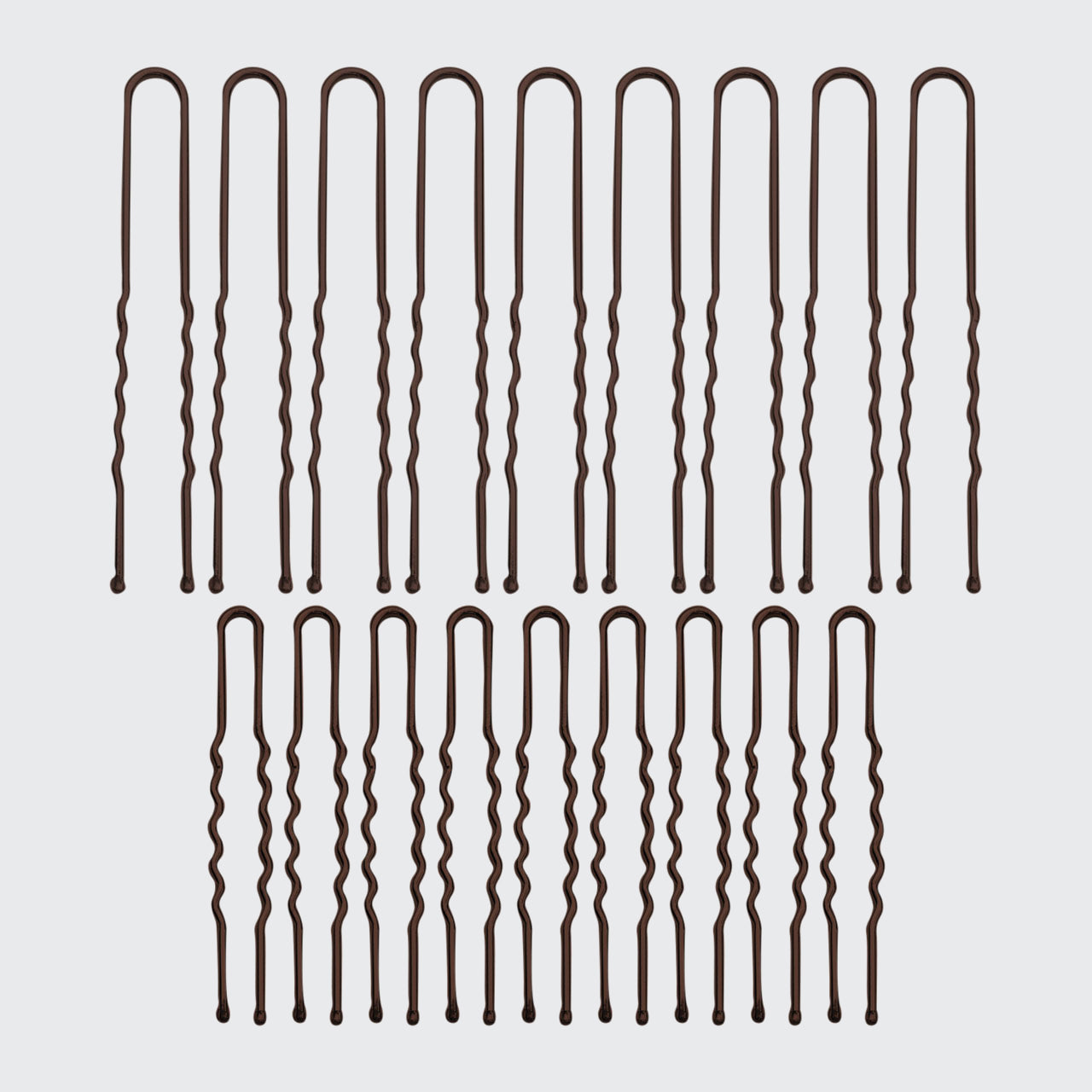 Brown U Pins 18pc Set