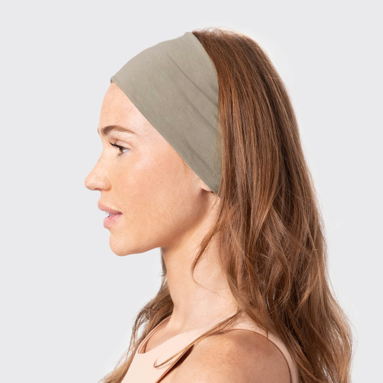Cotton Adjustable Headband 2pc Set- Eucalyptus (new packaging)