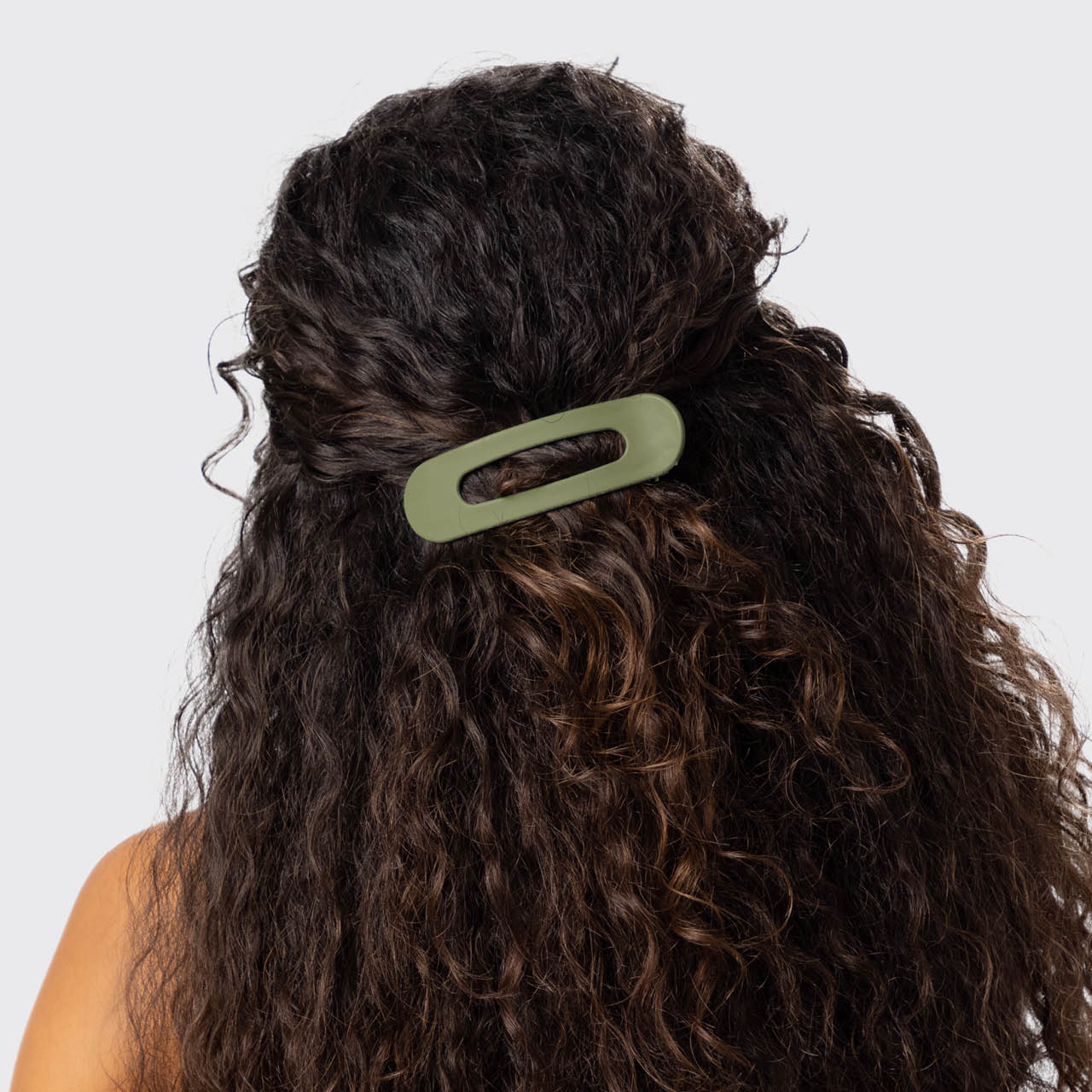 Matte Flat Lay Claw Clip Flat 3pc - Eucalyptus