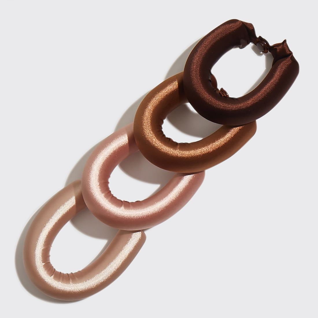 Rosewood Jumbo Satin Flexi Rods 4pc Set