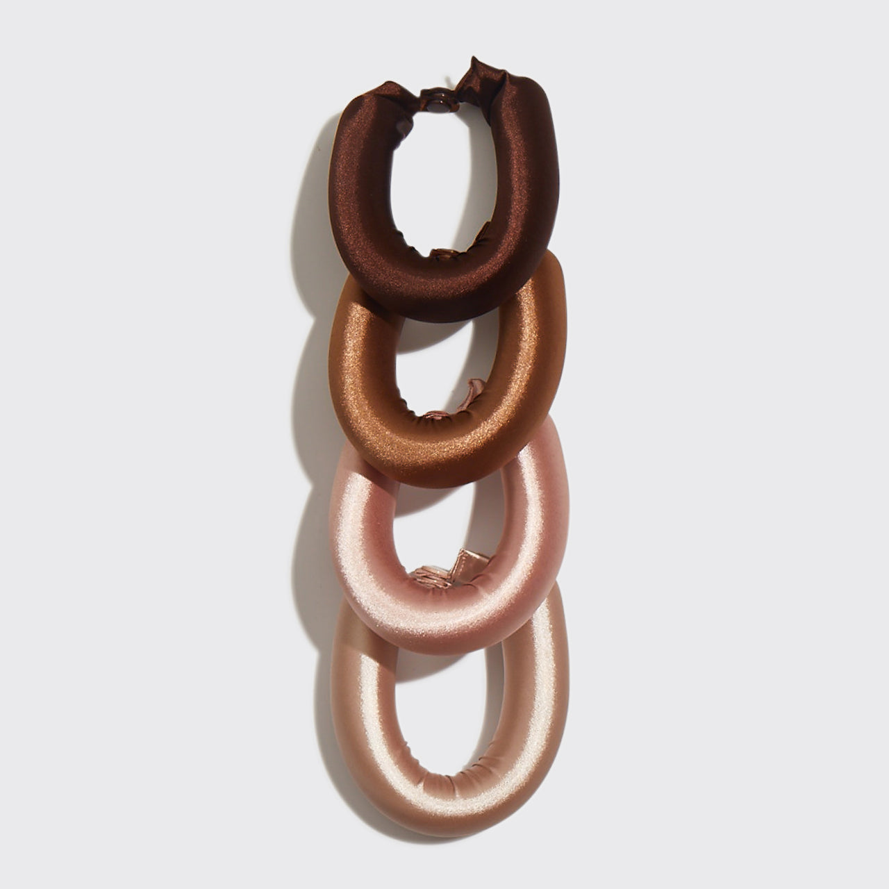 Rosewood Jumbo Satin Flexi Rods 4pc Set