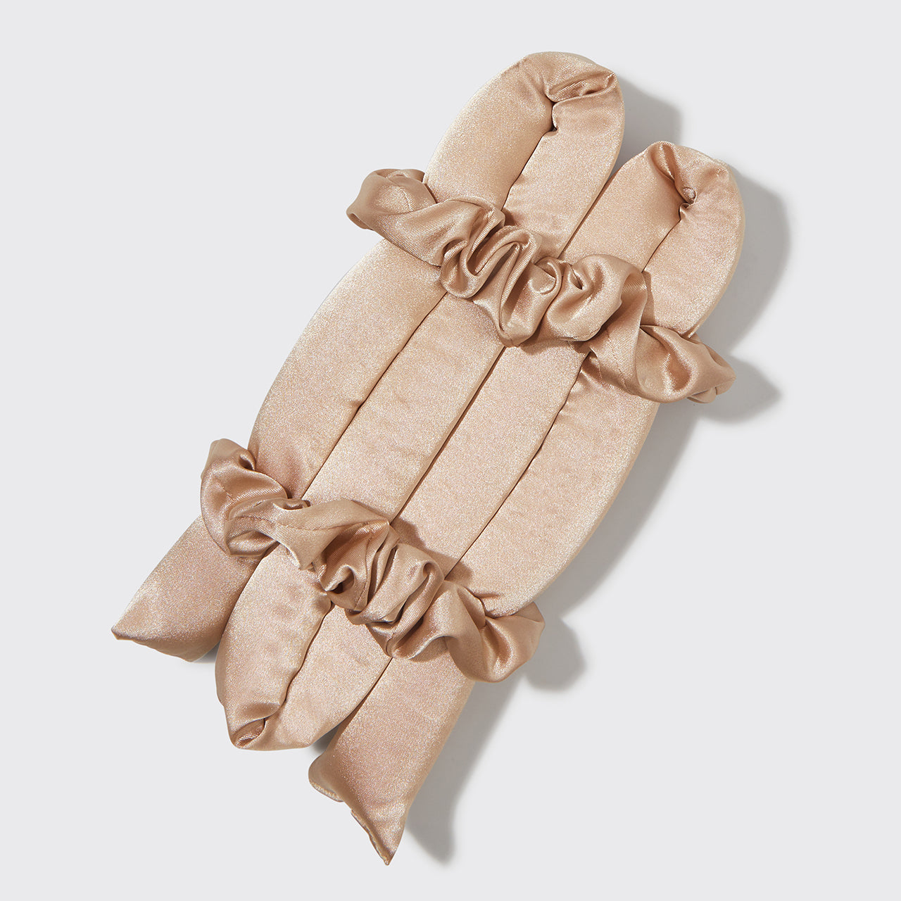 Kitsch Holiday Satin Heatless Curling Set - Champagne