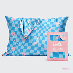 Barbie x kitsch Satin Pillowcase- Malibu Barbie