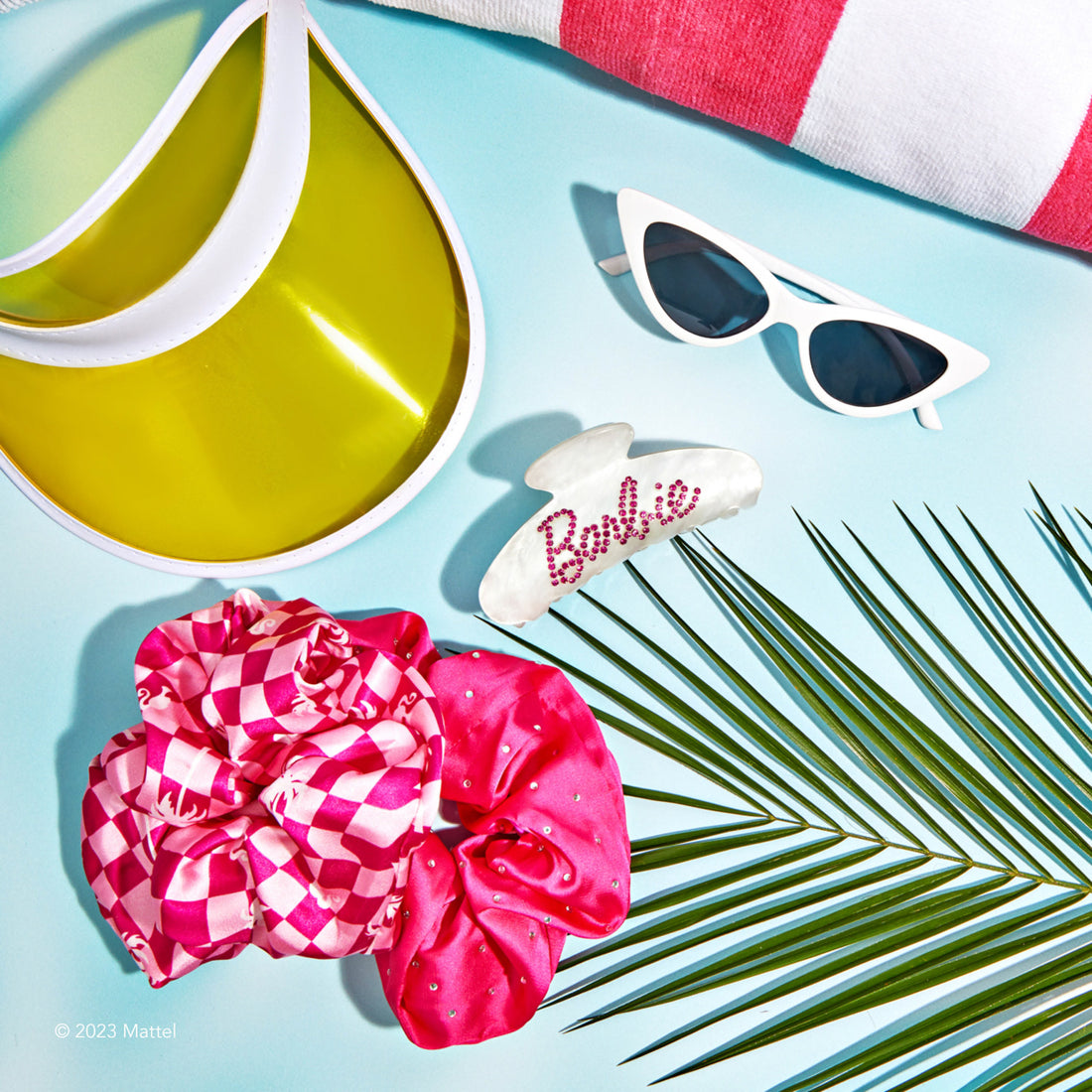 Barbie x kitsch Satin Brunch Scrunchies 2pc