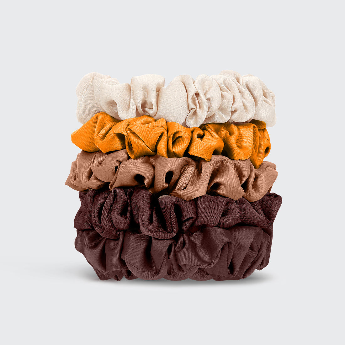 Sedona Satin Petite Scrunchies 5pc Set