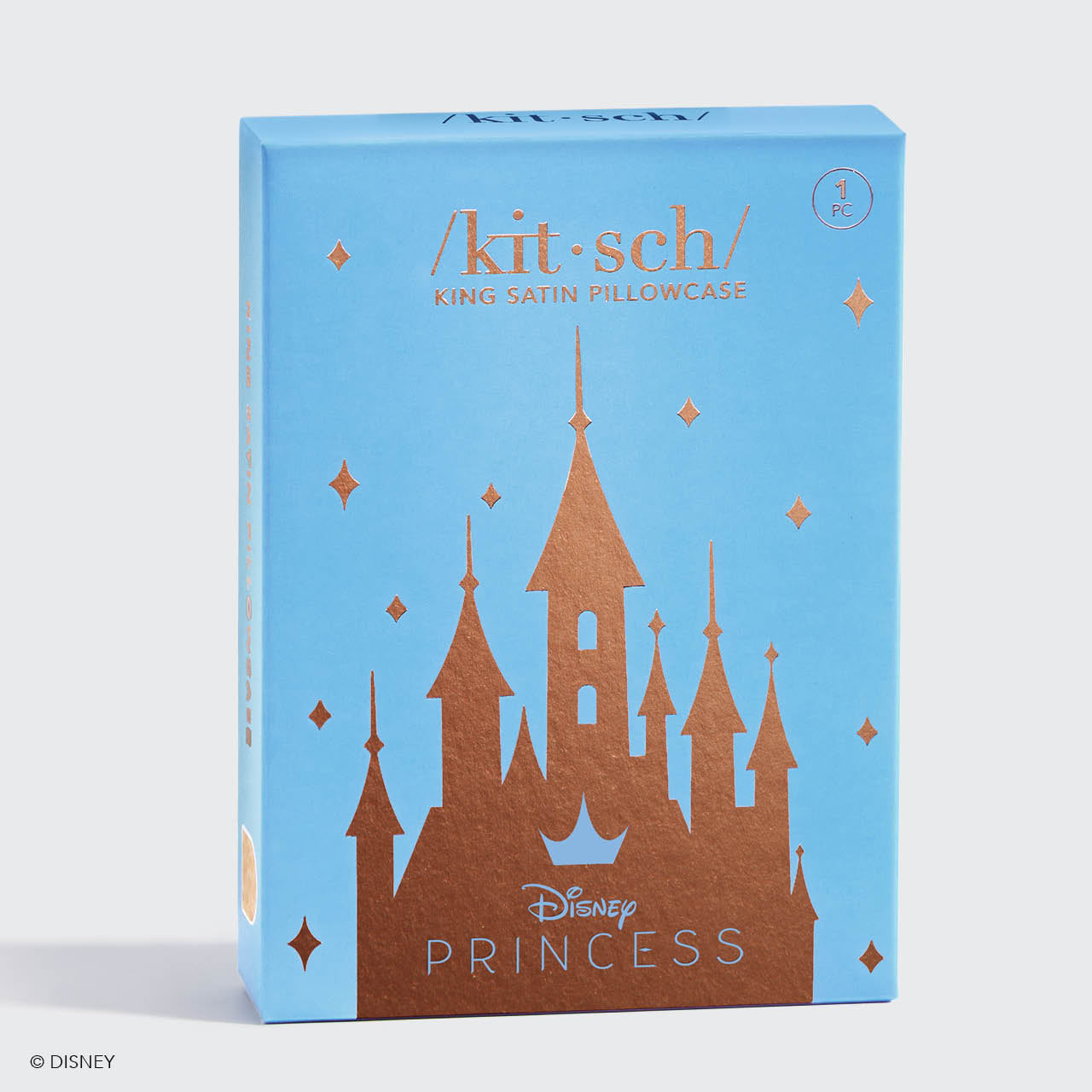 Kitsch x Disney Princess Satin Pillowcase in Desert Crown - King