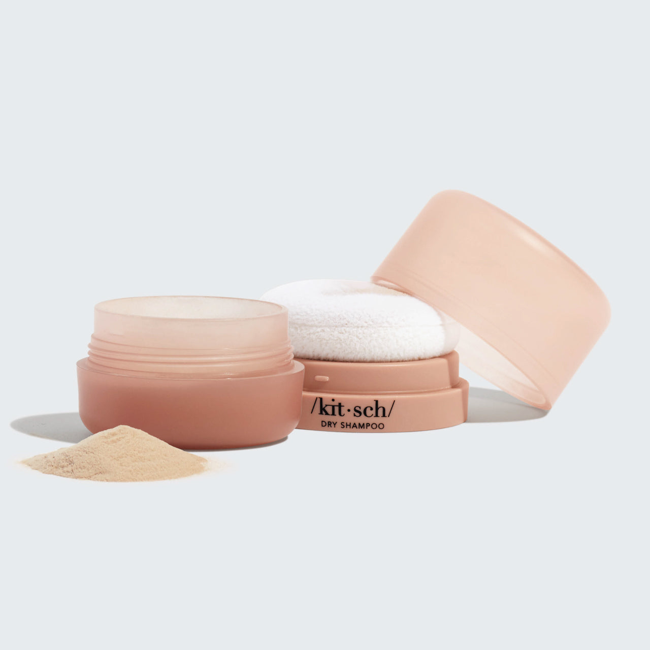 Light Volumizing Rice Protein Dry Shampoo with Puff