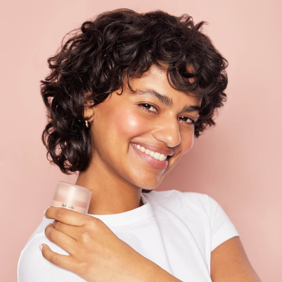 Light Volumizing Rice Protein Dry Shampoo with Puff