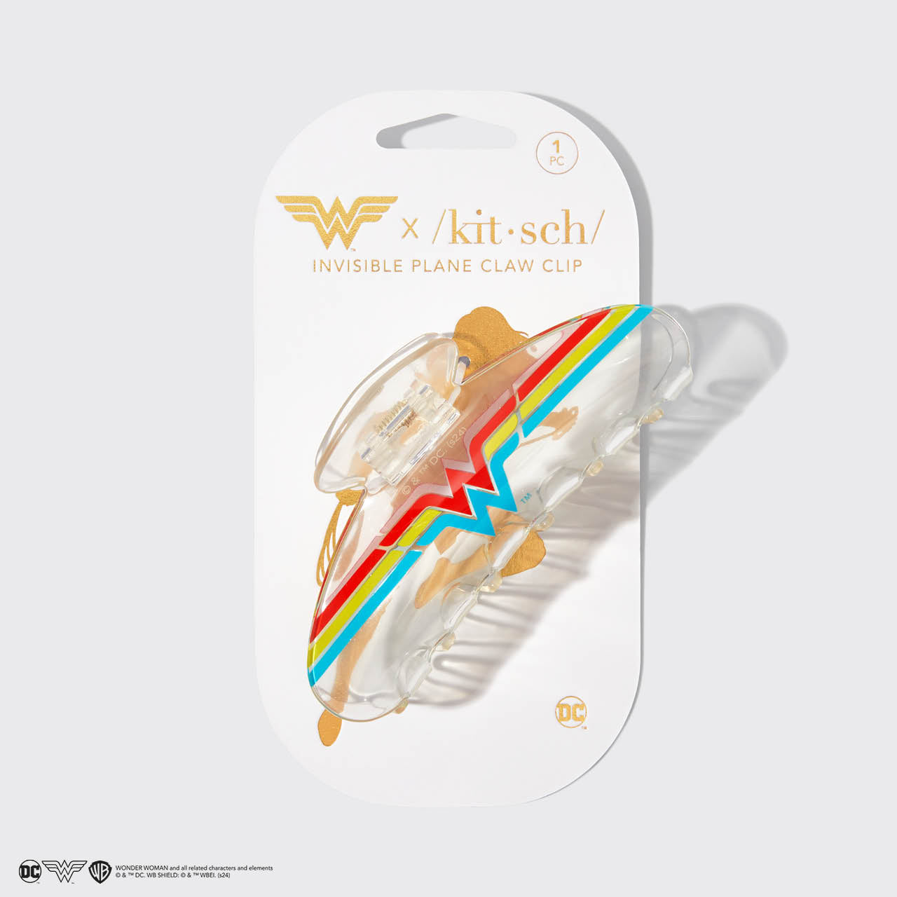Kitsch x Wonder Woman Claw Clip
